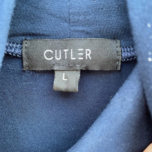 Cutler Mock  Turtleneck t-shirt maternity dress, size Large - Picture 6 of 11